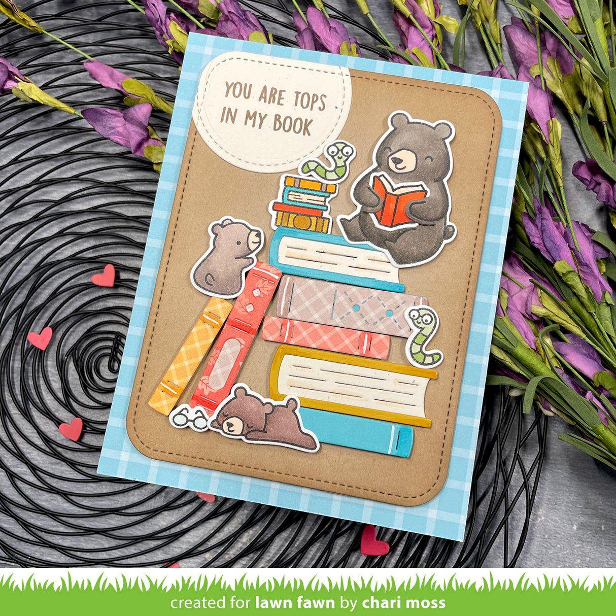 Lawn Fawn Falling Leaves 6x6 Inch Petite Paper Pack lf3480 You are Tops | color-code:alt2