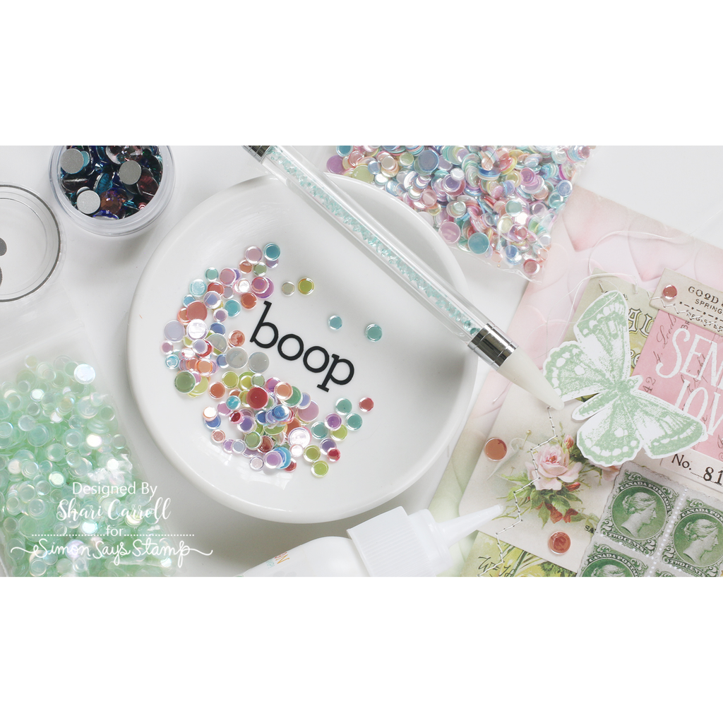 CZ Design Boop Embellishment Dish st0170 | color-code:ALT02