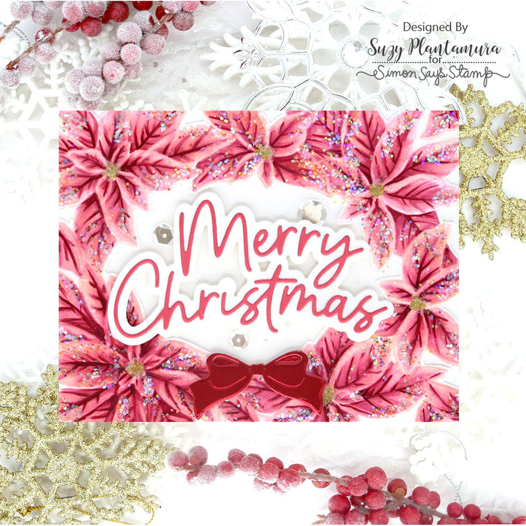 Simon Says Stamp Bouncy Merry Christmas Wafer Dies 1480sd And Everything Nice Christmas Card | color-code:ALT02