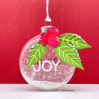 Simon Says Stamp Bountiful Berries Wafer Dies s909 All The Joy Christmas Ornament