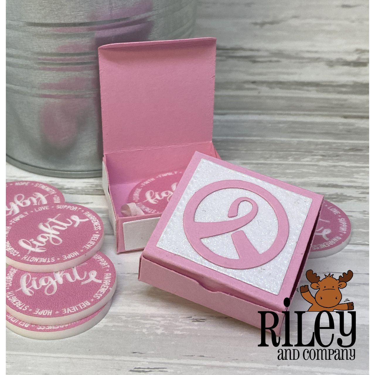Riley And Company Cut Ups Ribbon Box Dies rd565 fighter