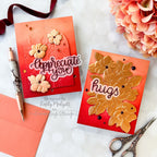 Simon Says Stamp Embossing Folder and Cutting Dies Branching Flowers sfd400 Be Bold Elegant Cards | color-code:ALT06