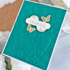 Spellbinders Beautiful Butterflies 3d Embossing Folder E3D-055