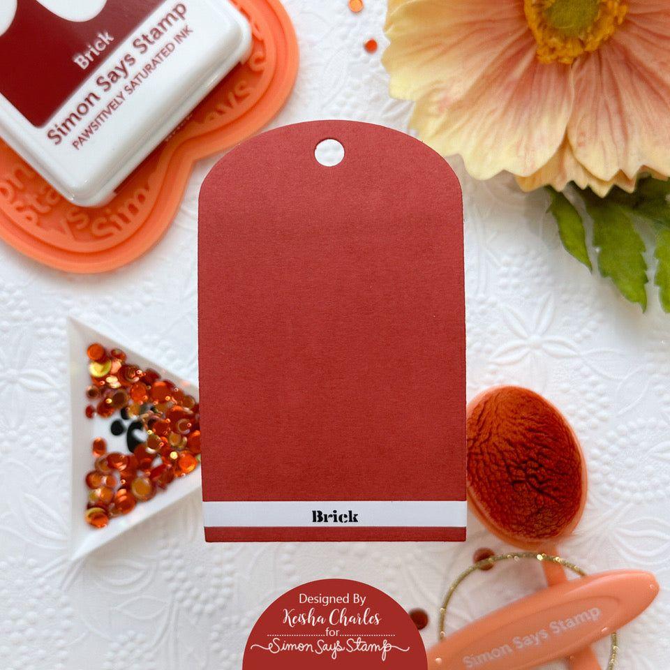 Simon Says Stamp Pawsitively Saturated Ink and Re-inker Set Brick Be Bold