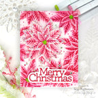 Simon Says Stamp Embossing Folder and Cutting Dies Brilliant Poinsettias sfd431 Sweet Wishes Christmas Card | color-code:ALT05