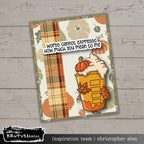 Brutus Monroe A Latte Love Clear Stamps bru6562