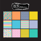 Brutus Monroe Abstract Distortion 6x6 Paper Pad bru7996 back cover