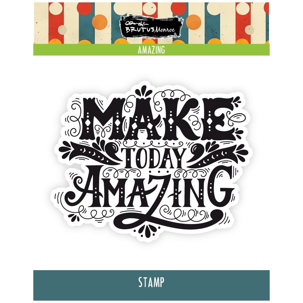 Brutus Monroe Amazing Clear Stamp bru5983