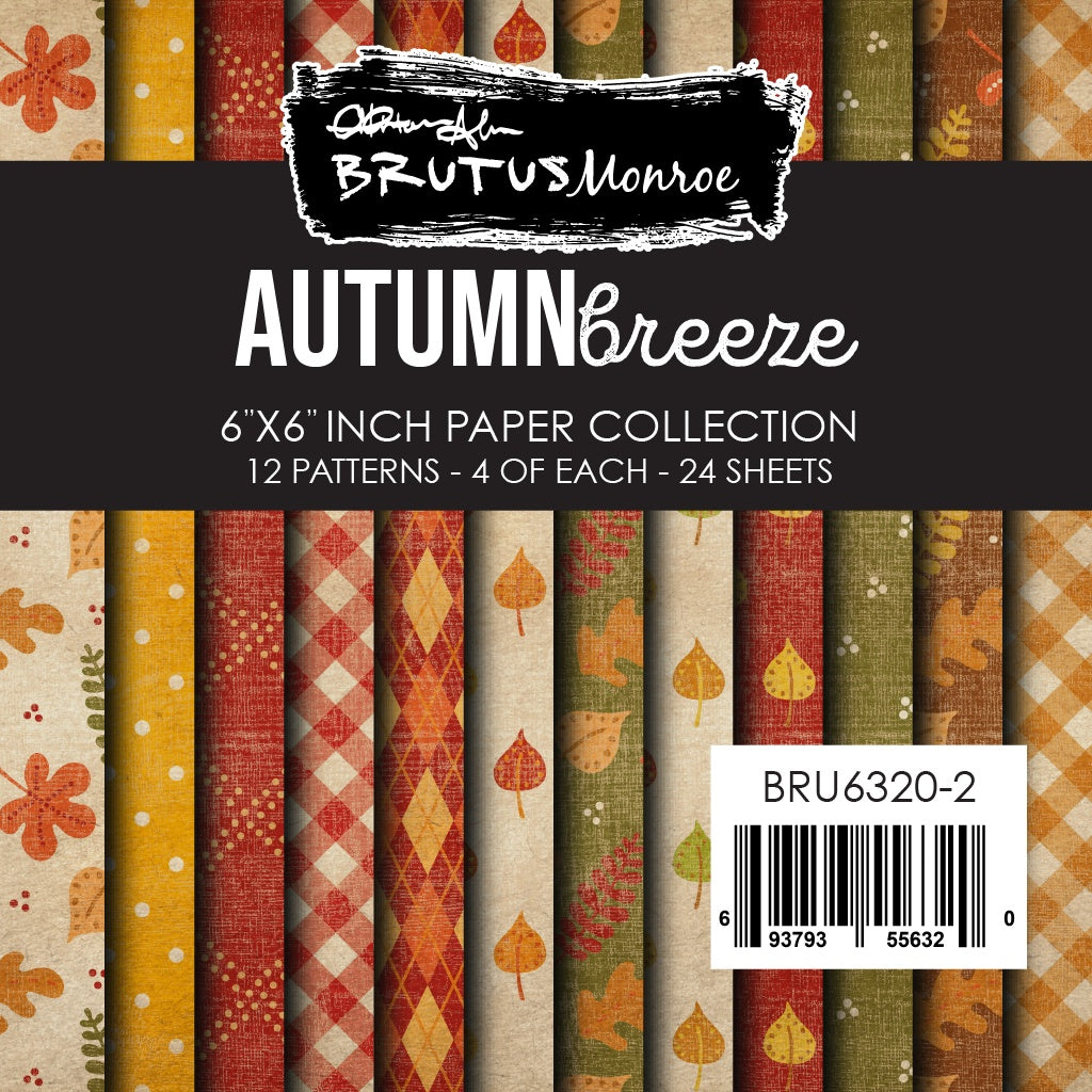Brutus Monroe Autumn Breeze 6x6 Paper Pad bru6320-2
