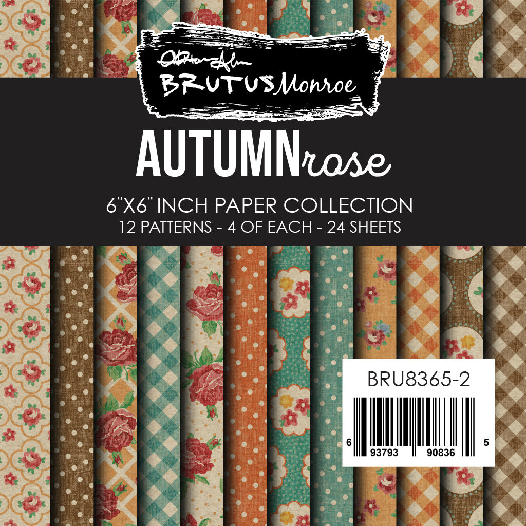 Brutus Monroe Autumn Rose 6x6 Paper Pad bru8365-2