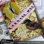 Brutus Monroe Balancing Act DuoFoil Washi Sheets bru0086 butterfly