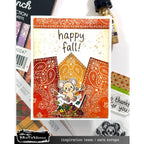 Brutus Monroe Bandana Bunch 6x6 Paper Pad bru0247 mouse jumping in leaves rake happy fall card