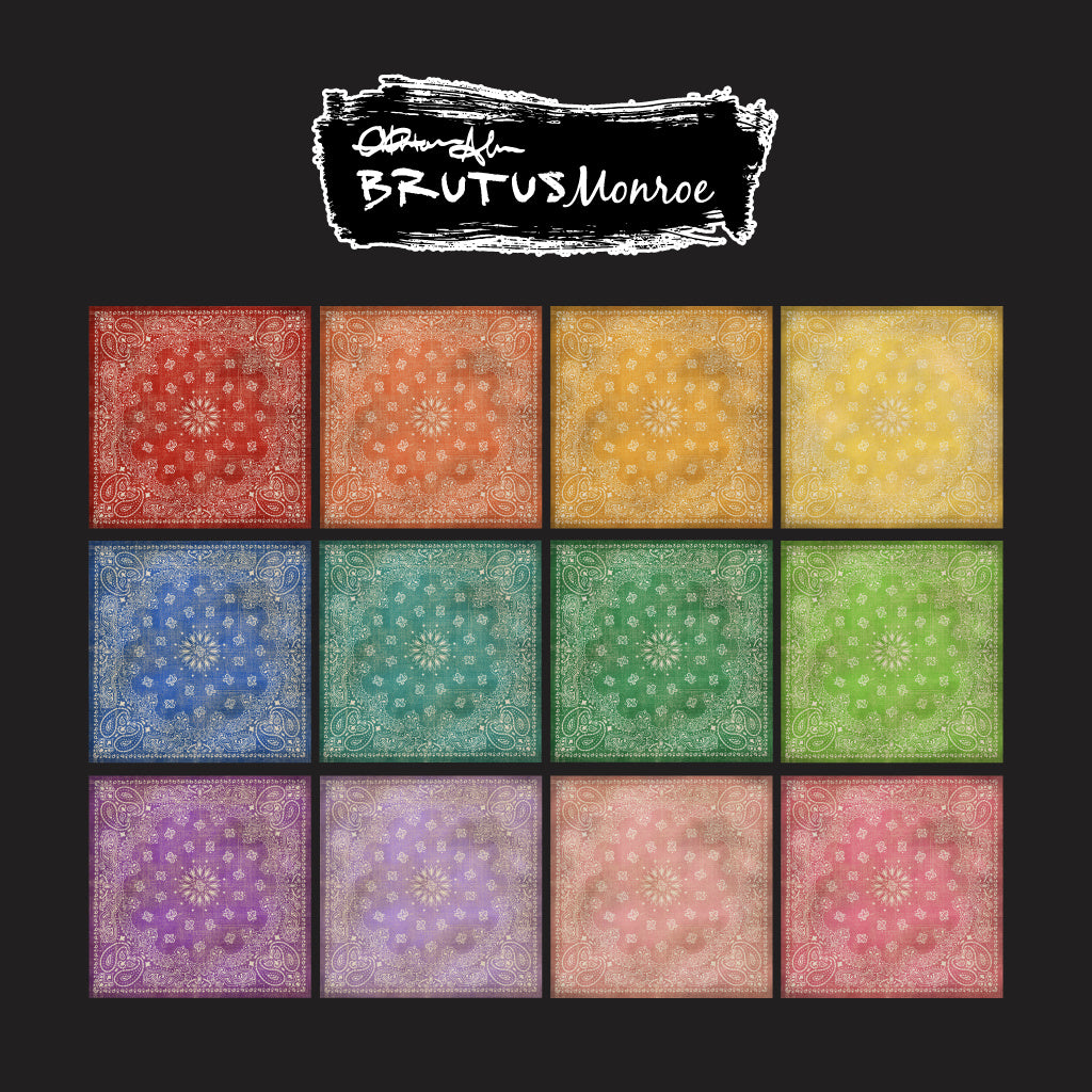 Brutus Monroe Bandana Bunch 6x6 Paper Pad bru0247 sheets