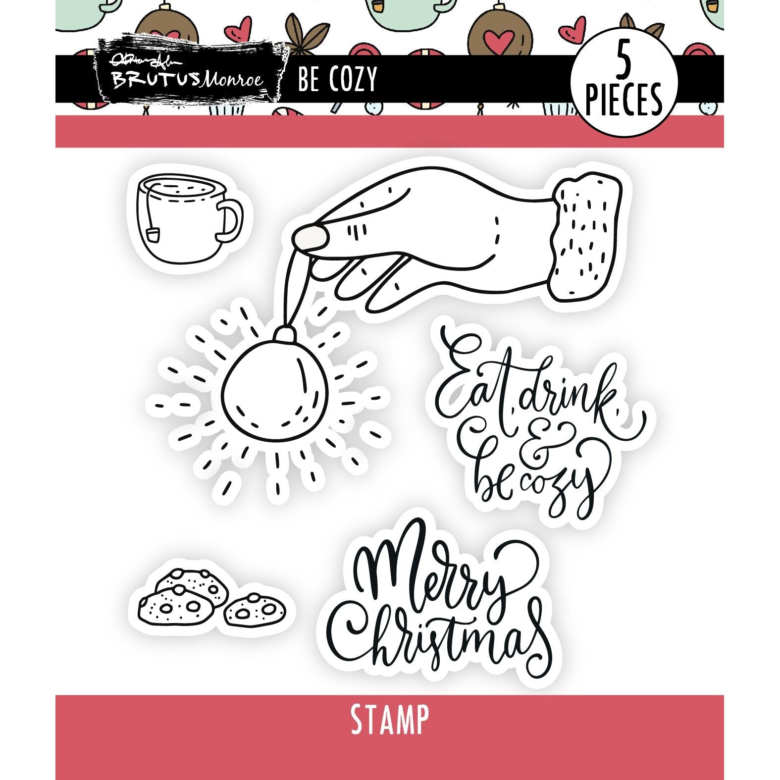 Brutus Monroe Be Cozy Clear Stamps bru6475