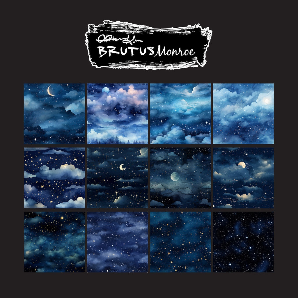 Brutus Monroe Bedtime 6x6 Paper Pad bru0876 pages
