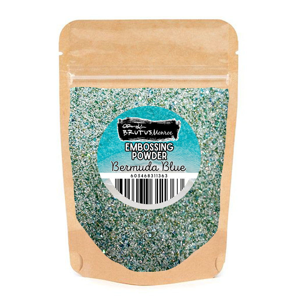 Brutus Monroe Bermuda Blue Embossing Powder bru1363