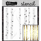 Brutus Monroe Birchwood Layering 6x6 Stencils bru7387-2