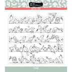 Brutus Monroe Bird on a Wire Clear Stamp bru2459 bird