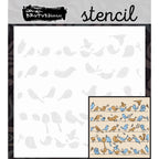 Brutus Monroe Bird on a Wire Layering Stencils bru6948 wire