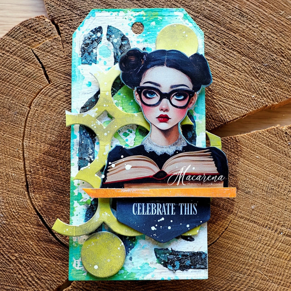 Brutus Monroe Bookworm Creative Cards bru0986 celebrate | color-code:ALT02