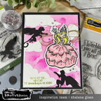 Brutus Monroe Bubbles A2 Stencil bru4808 princess