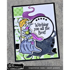 Brutus Monroe Bubbles and Broomsticks DuoFoil Washi Sheets bru1775 witching
