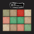 Brutus Monroe Candied Christmas 6x6 Paper Pad bru9374 sheets