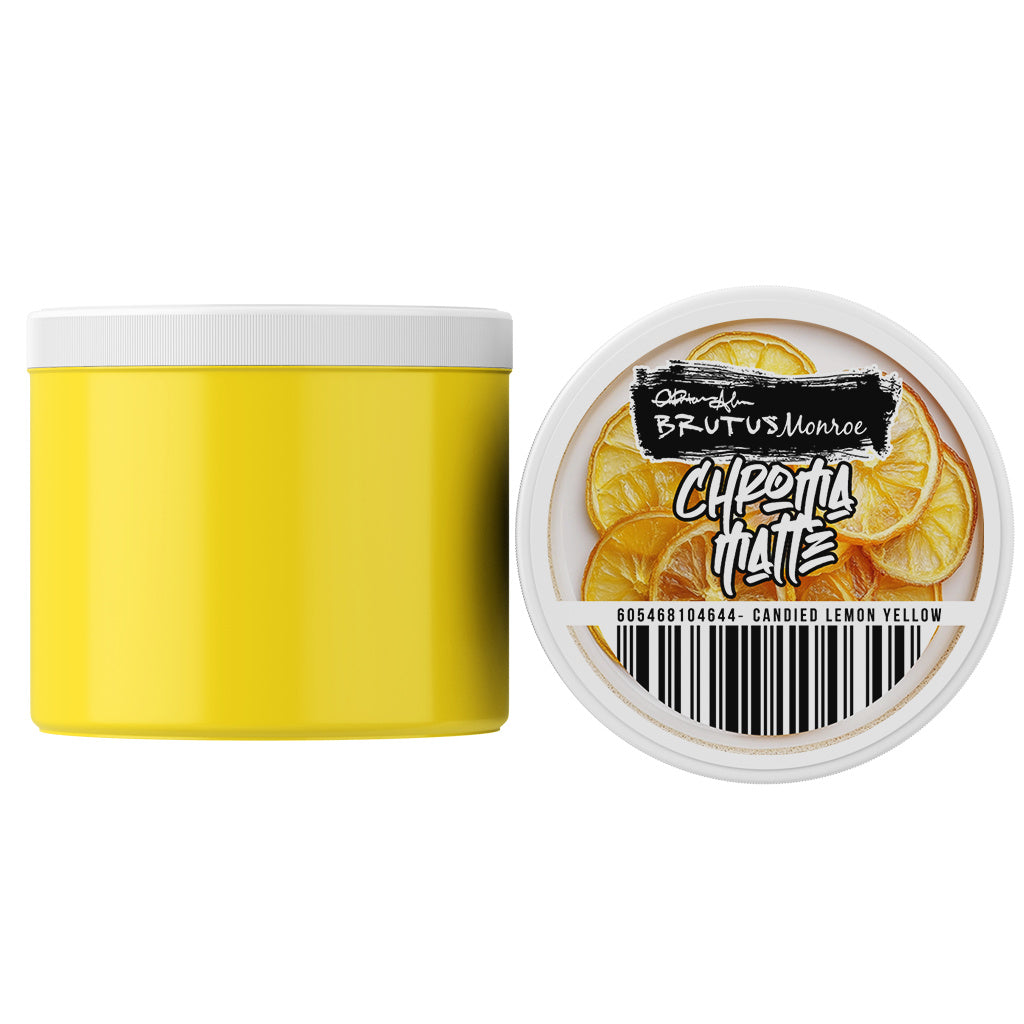 Brutus Monroe Candied Lemon Yellow Chroma Matte Glaze bru4644