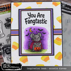 Brutus Monroe Candy Corn 6x6 Layering Stencils bru5141-2 mouse carrying candy bucket bats candy corn you are fangtastic card annette nieves