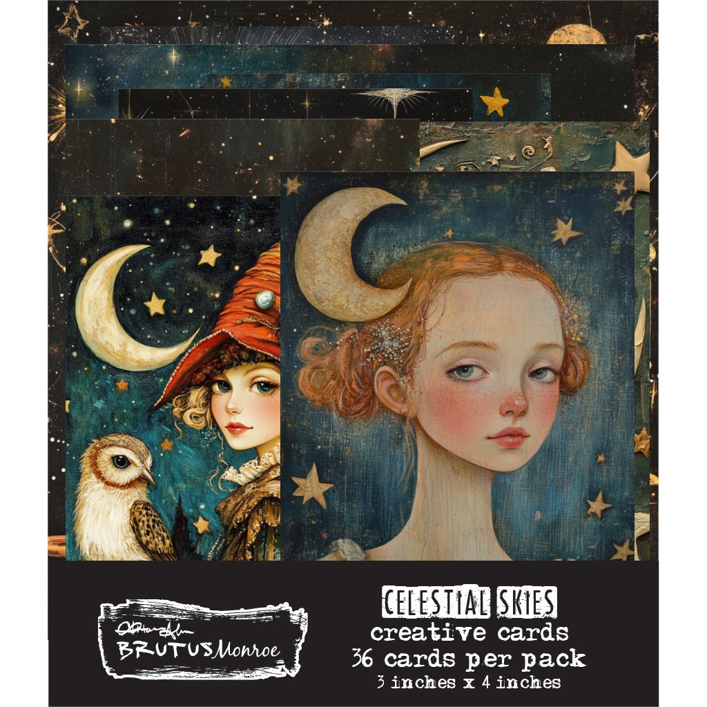 Brutus Monroe Celestial Skies Creative Cards bru0234