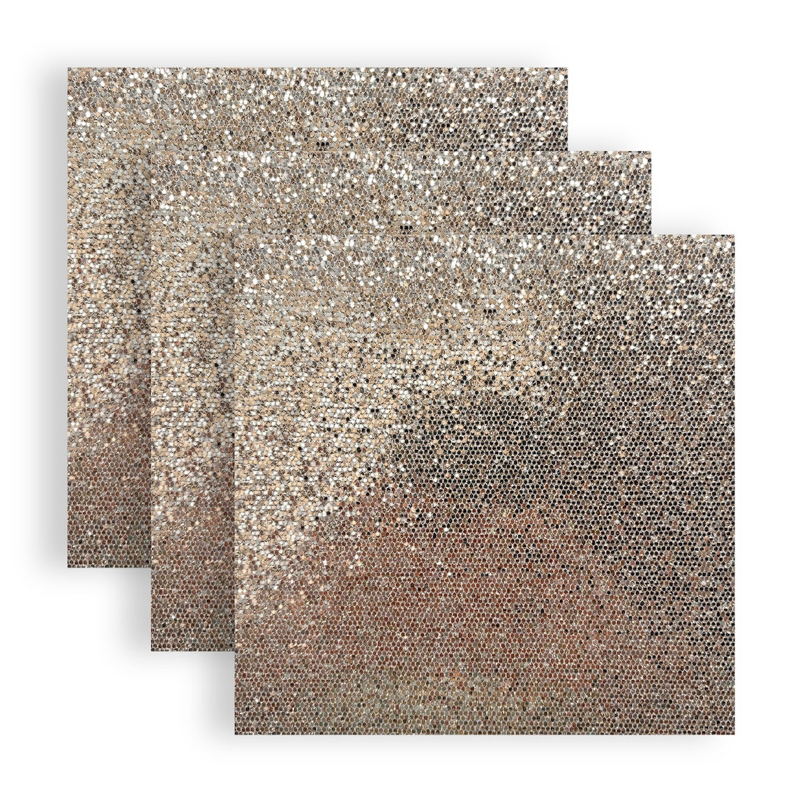 Brutus Monroe Champagne Chunky 6x6 Glitterstock bru1142

