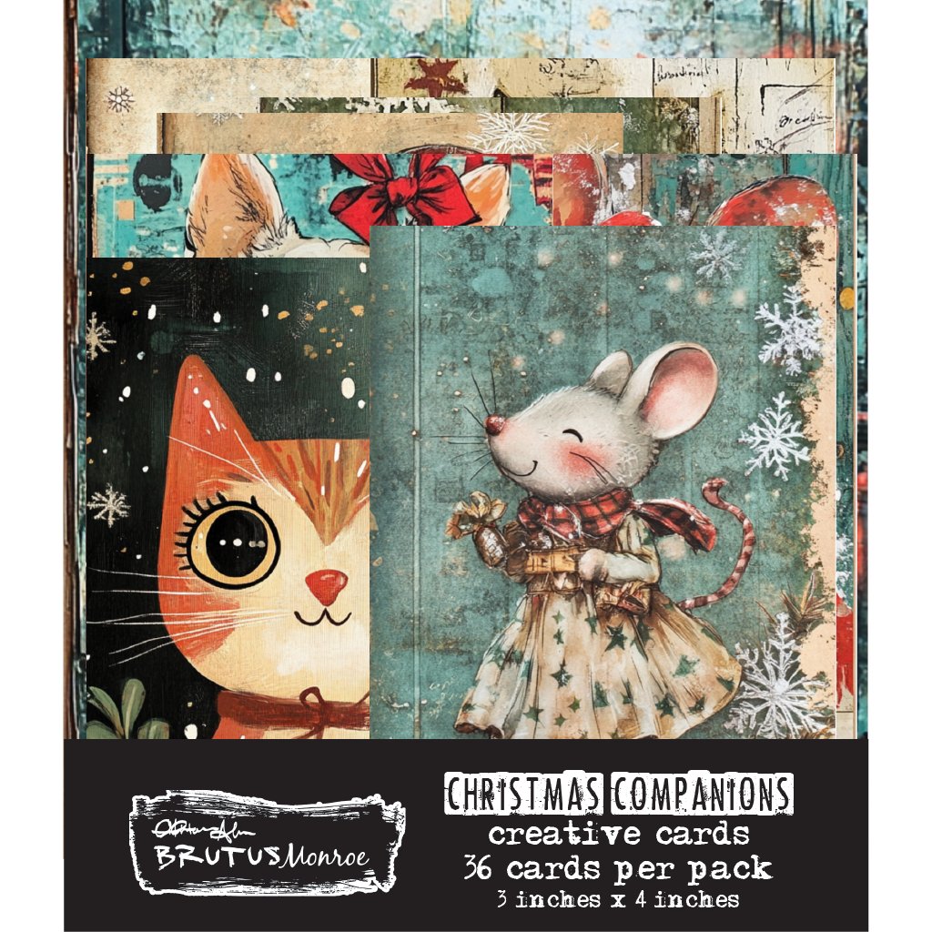 Brutus Monroe Christmas Companions Creative Cards bru8679