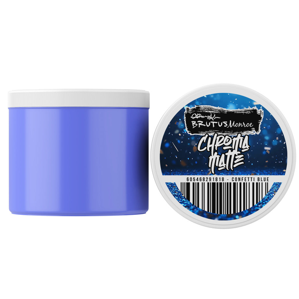Brutus Monroe Confetti Blue Chroma Matte Glaze bru1818-2