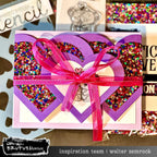 Brutus Monroe Confetti Cannon Chunky 6x6 Glitterstock bru0723 glitter hearts