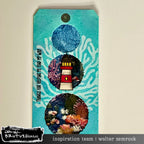 Brutus Monroe Coral Mixed Media 6x6 Stencil bru9753 tag