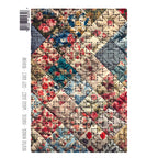 Brutus Monroe Cozy Quilt DuoFoil Washi Sheets bru4308