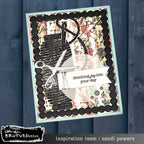 Brutus Monroe Cozy Quilt DuoFoil Washi Sheets bru4308 scissors