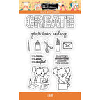 Brutus Monroe Create with Theodore Clear Stamps bru6053