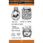 Brutus Monroe Creep it Real Clear Stamp Set bru1689