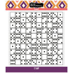 Brutus Monroe Domino Clear Stamp bru4073