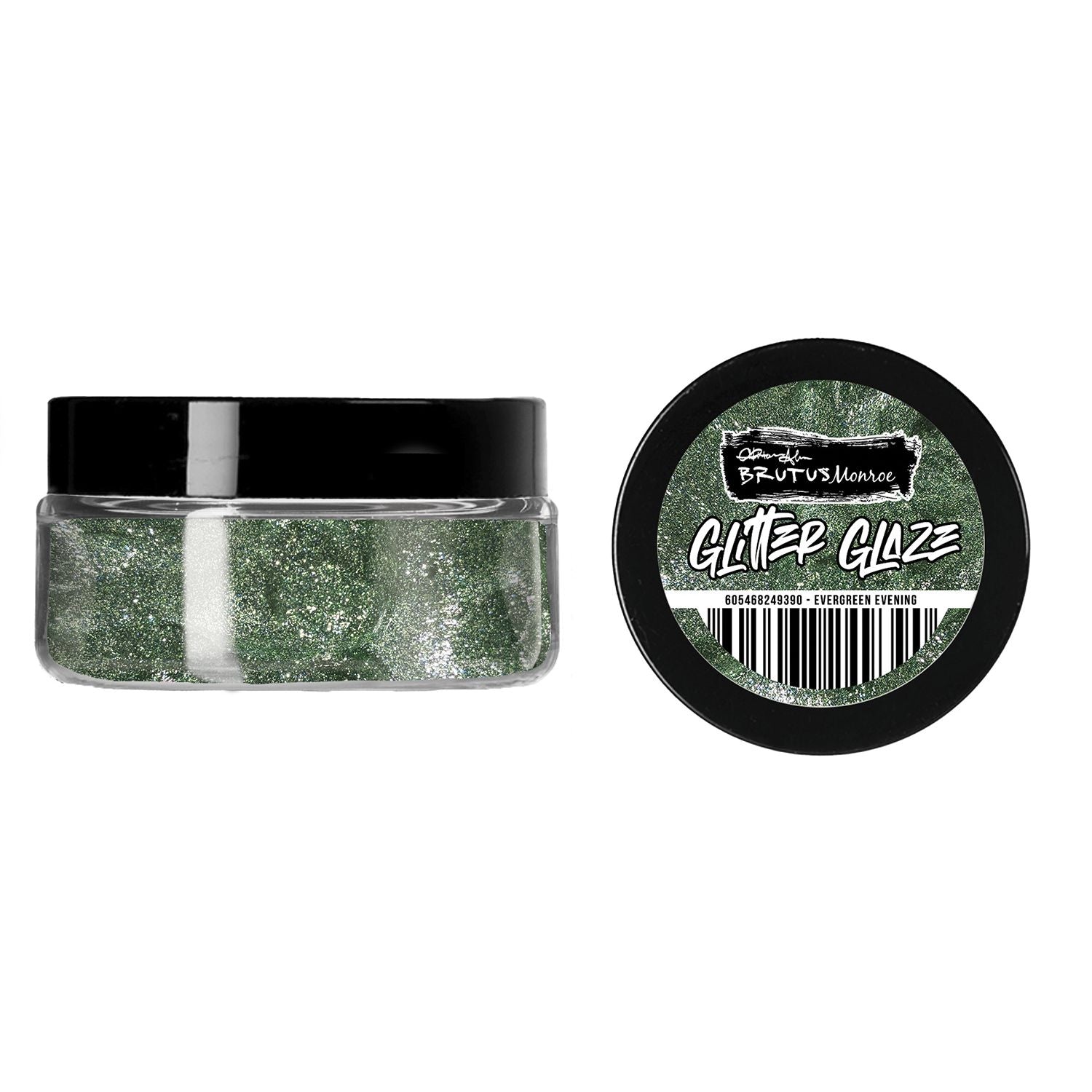 Brutus Monroe Evergreen Evening Glitter Glaze bru9390
