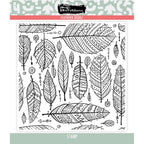 Brutus Monroe Feathered Doodle Clear Stamp bru3206 doodle