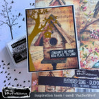 Brutus Monroe Feathered Song DuoFoil Sheets bru5668 bird house