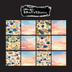 Brutus Monroe Festival Skies 6x6 Paper Pad bru3877-2 cardstock