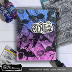 Brutus Monroe Flight Pattern Mixed Media Layering Stencils bru5444-2 love