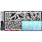 Brutus Monroe Flock Slimline Stencil bru9008 flock