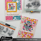 Brutus Monroe Floral Festival 6x6 Paper Pad bru3605-2 chickens