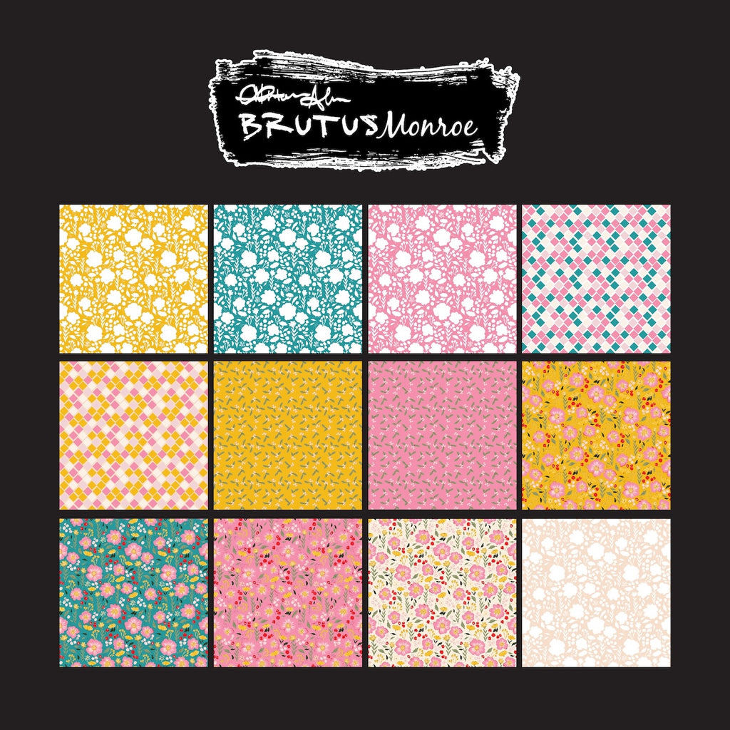 Brutus Monroe Floral Festival 6x6 Paper Pad bru3605-2 front