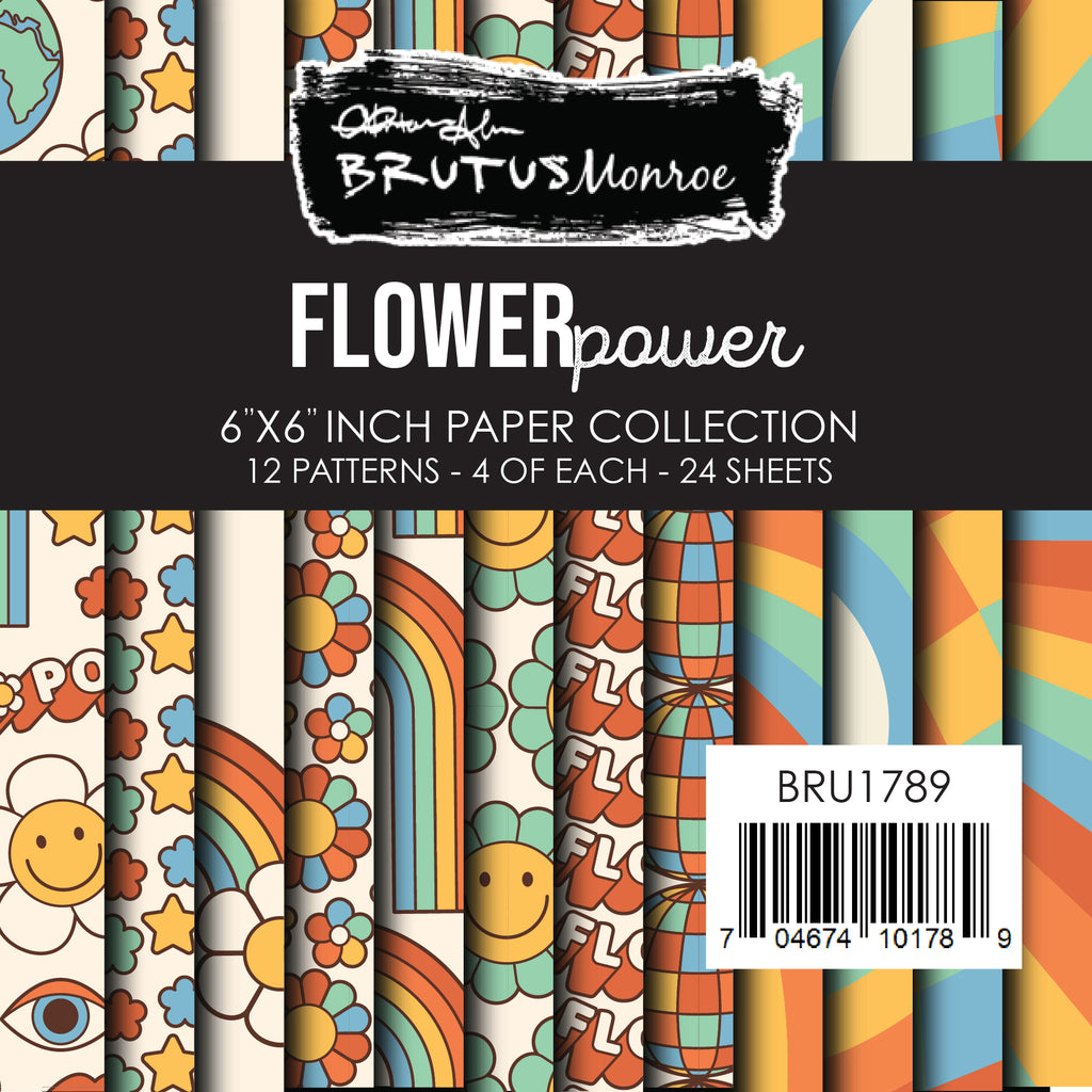 Brutus Monroe Flower Power Paper Pad bru1789