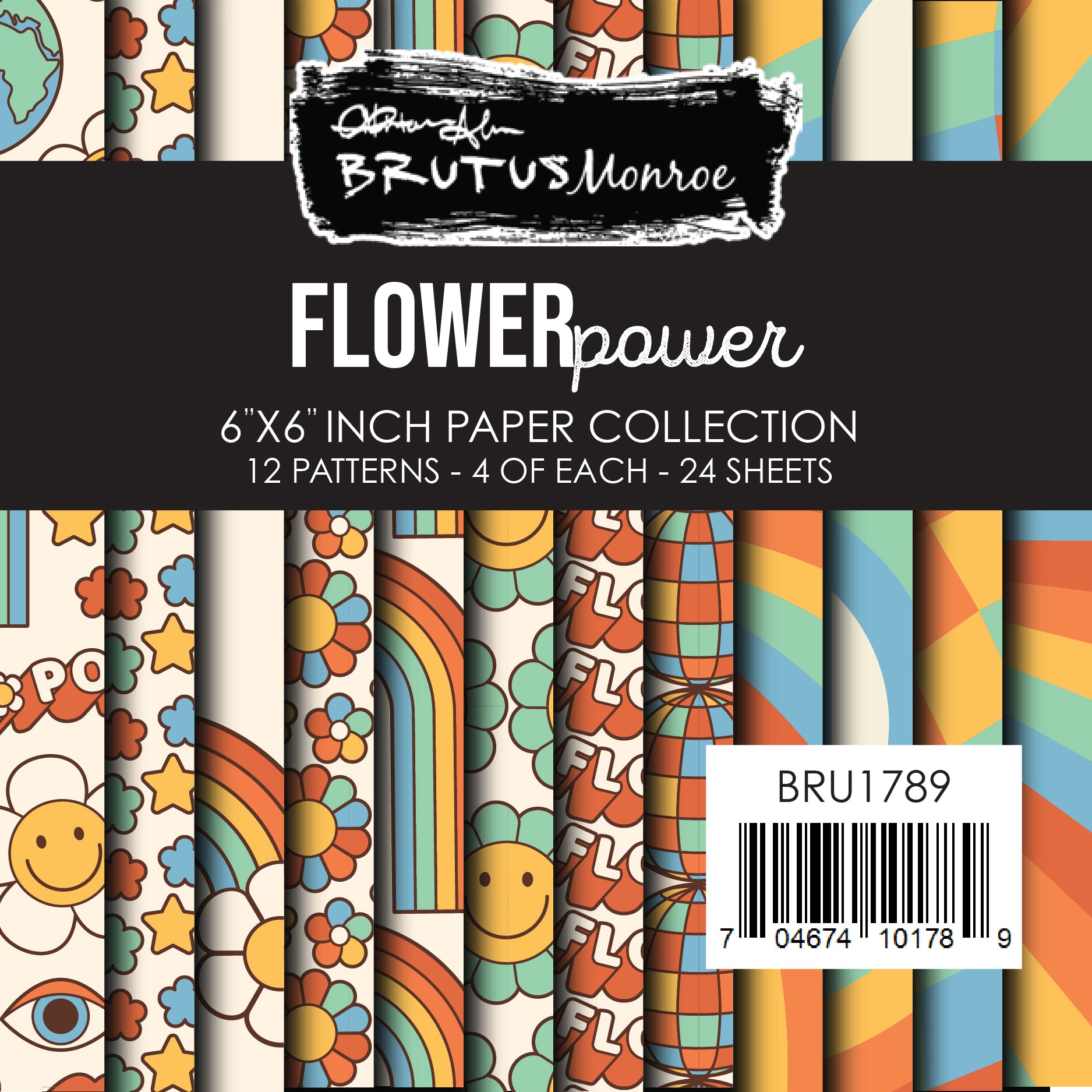 Brutus Monroe Flower Power Paper Pad bru1789